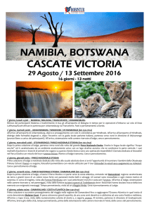 Namibia-Botswana-Cascate Victoria ago 2016