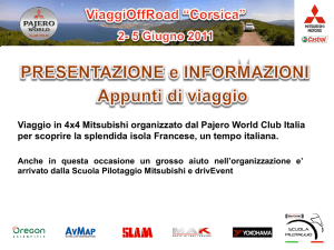 Viaggio in 4x4 Mitsubishi organizzato dal Pajero World Club Italia