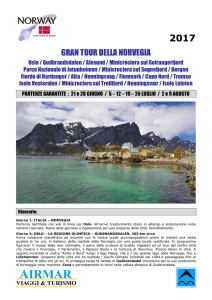 gran tour della norvegia