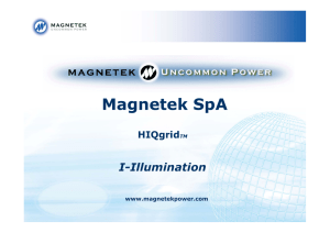 Magnetek presentation version June 2003