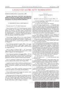 Decreto legislativo 1 agosto 2016 n 159