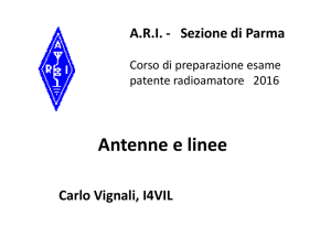 Radiotecnica 9 - Antenne e Linee