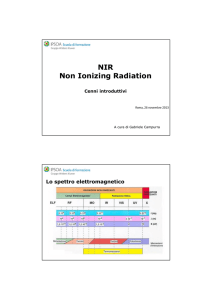 NIR Non Ionizing Radiation - Scuola di Formazione Ipsoa