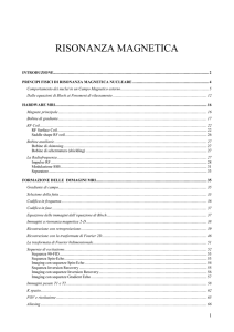 RISONANZA MAGNETICA