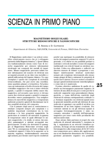 scienza in primo piano - Società Italiana di Fisica