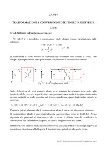 cap.iv trasformazione e conversione dell`energia