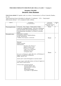 Romanticismo - Liceo "Orsini"