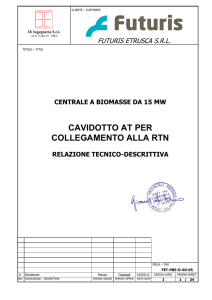 cavidotto at per collegamento alla rtn