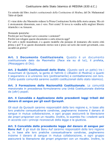 medina  COSTITUZIONE