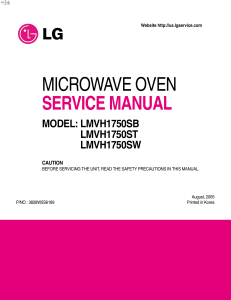 service manual microwave lmvh1750 lg 
