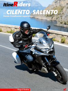 ITINERIDERS, speciale dal CILENTO al SALENTO