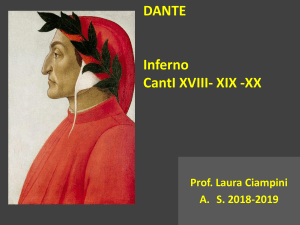 DANTE-INFERNO- canto XVIII-XX