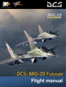 DCS MIG-29 Flight Manual EN