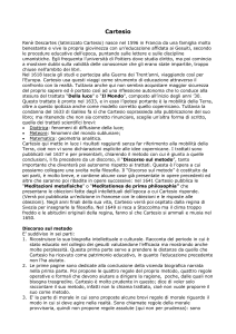 Cartesio: Vita e Metodo di Ren&eacute; Descartes