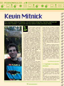 Kevin Mitnick: Il Capitolo Censurato - Hacker Journal