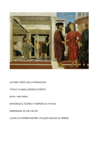 Flagellazione di Cristo Piero della Francesca