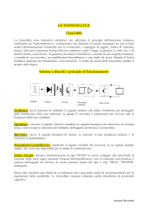 Le fotocellule