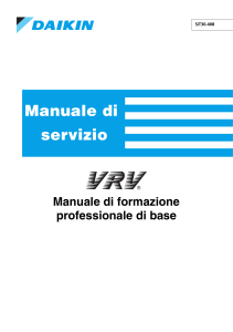 Manuale VRV: Servizio e Formazione Professionale