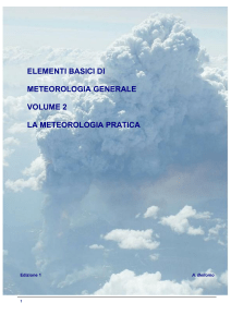 Elementi Base di Meteorologia Generale Maggio 2014 Vol 2