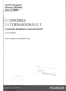 Krugman, Paul R.  Melitz, Marc J.  Obstfeld, Maurice - Economia internazionale. 2, Economia monetaria internazionale-Pearson (2015)