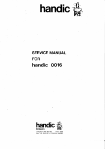 handic 0016 service