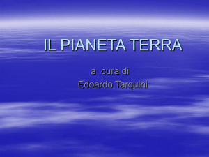 il pianeta terra di Edoardo Tarquini