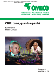 Presentazione sui CND - cnd OMECO
