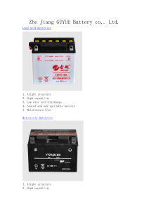 motorcycle batteries