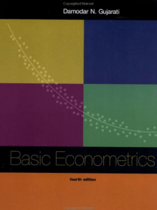 Basic Econometrics - Gujarati