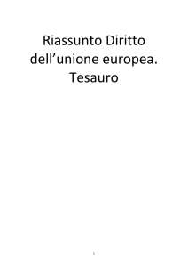 Diritto-dell Unione-Europea-Tesauro - Definitivo doc