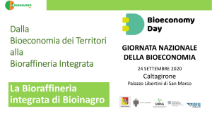 Dalla Bioeconomia dei Territori alla Bioraffineria integrata - La bioraffineria integrata di Bioinagro