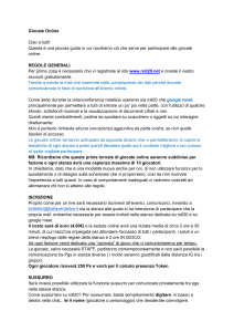 Manuale Giocate Online
