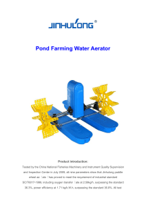 Pond Farming Water Aerator