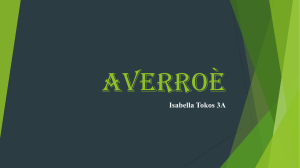 AVERROE - Isabella Tokos 3A