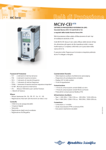 Scheda Tec Microelettrica MC3V-CEI-016-A70 X Battipaglia Alim Aux Tipo 2