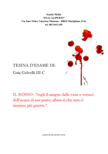 tesina il rosso