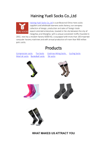 Haining Yueli Socks Co.,Ltd