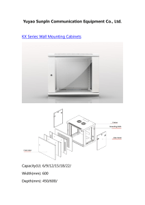 KX Series Wall Mounting Cabinets