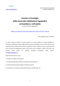 Milanese Fonetica e fonologia