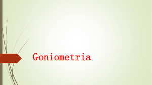 Goniometria