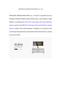 HANGZHOU XINDIAN INDUSTRIAL CO., LTD