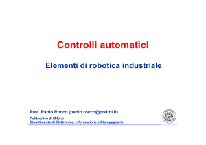 Elementi di robotica industriale