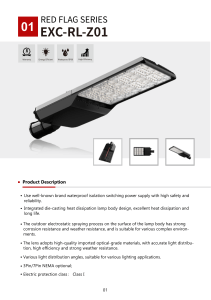 EXC LED Street Light