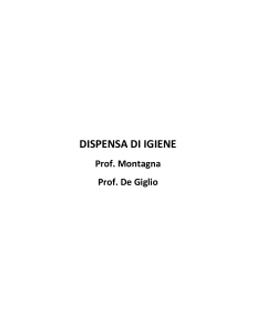 Igiene prof. Montagna e De giglio 21-22