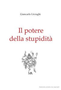 Giancarlo Livraghi - Il potere della stupidità (2008, Monti e Ambrosini)