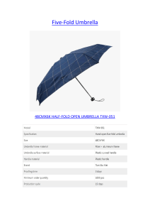 Five-Fold Umbrella