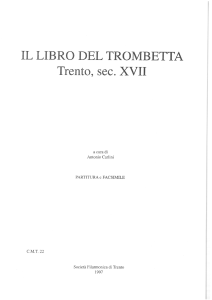 Anonimo - Libro del Trombetta (Trento, a cura di A. Carlini)