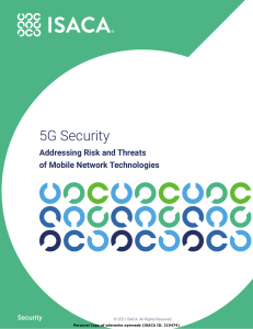 5G Security Addressing Risk and Threats of Mobile Network