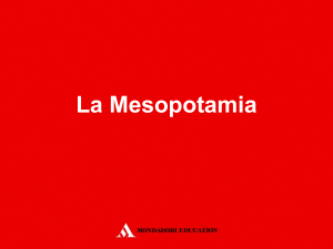 La Mesopotamia (Mondadori Education)