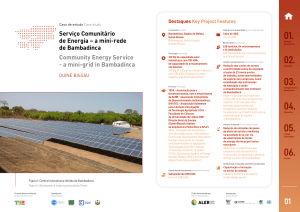 Community Energy Service - a mini-grid in Bambadinca